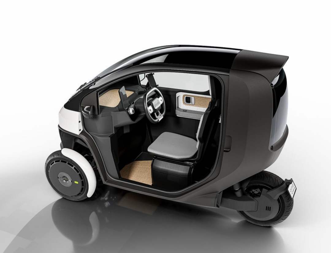 Triciclo Cixi Vigoz por dentro