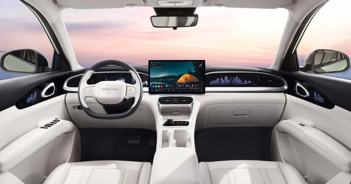 Interior do Geely EX2 Interior do Geely EX2