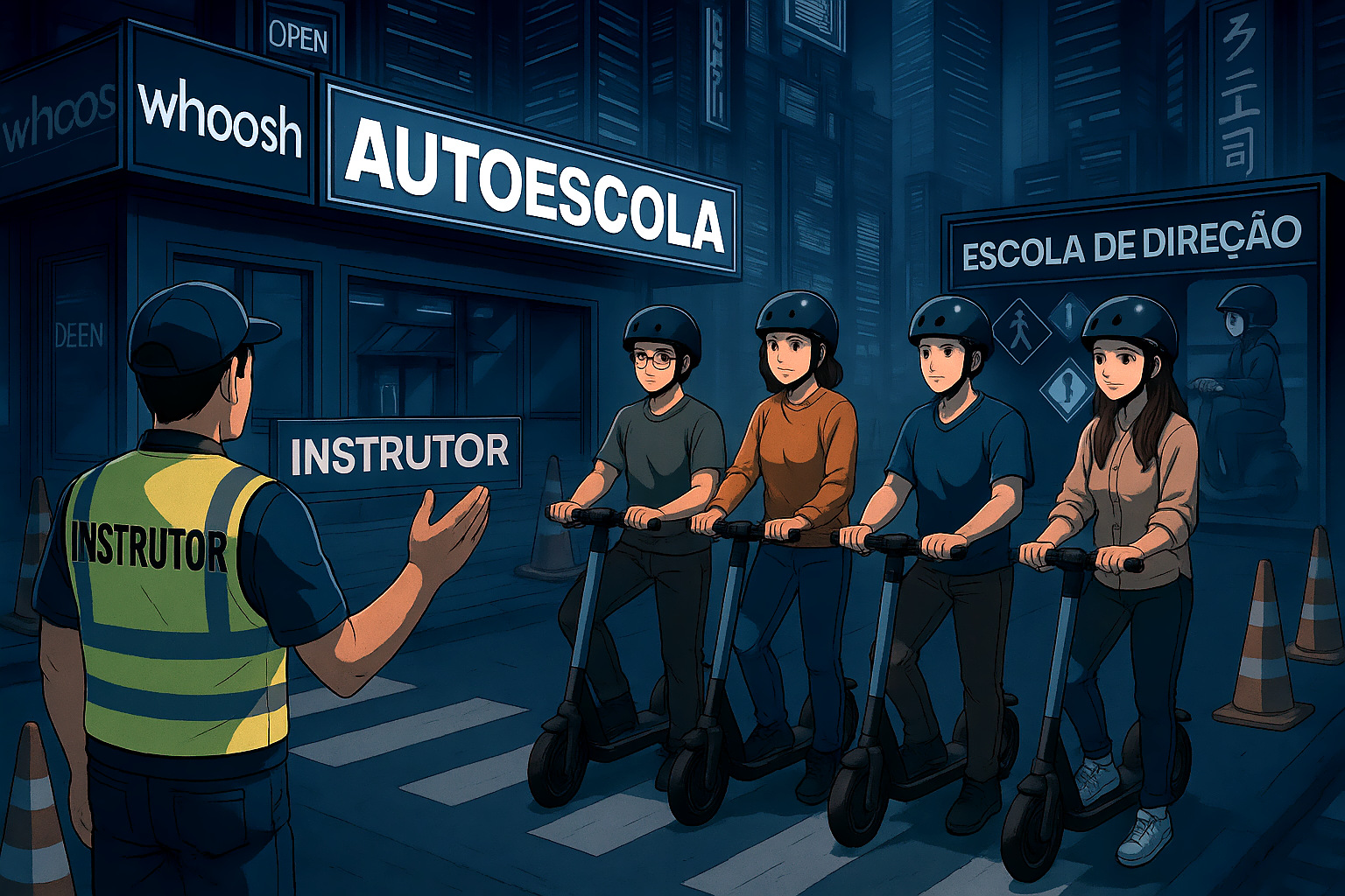 Treinamento de Micromobilidade Treinamento de Micromobilidade