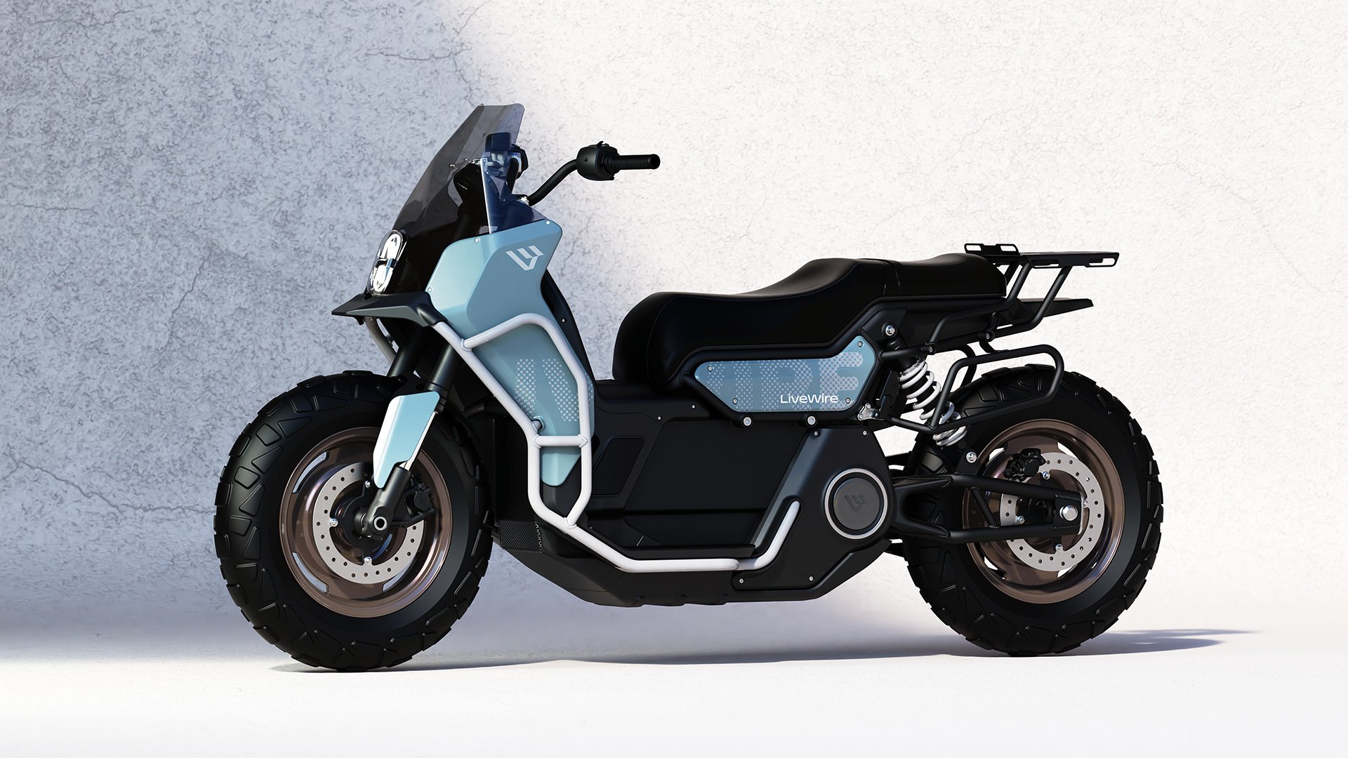 Não é a primeira scooter de aventura do mercado, mas pode ser a primeira movida a eletricidade.