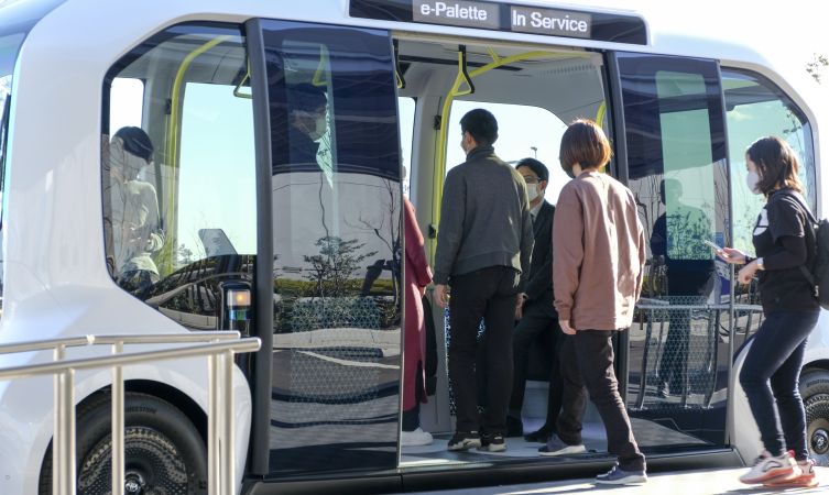 e-Palette para Passageiros