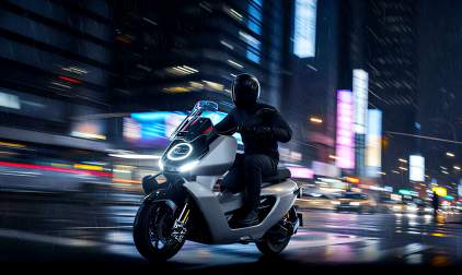 NIU Concept 06, potência de 20 kW, IA e cockpit de motocicleta