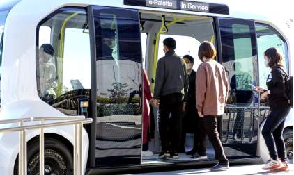 Toyota e-Palette: quando um veículo vira plataforma